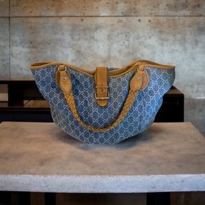 Gucci Demin tote sukey GG